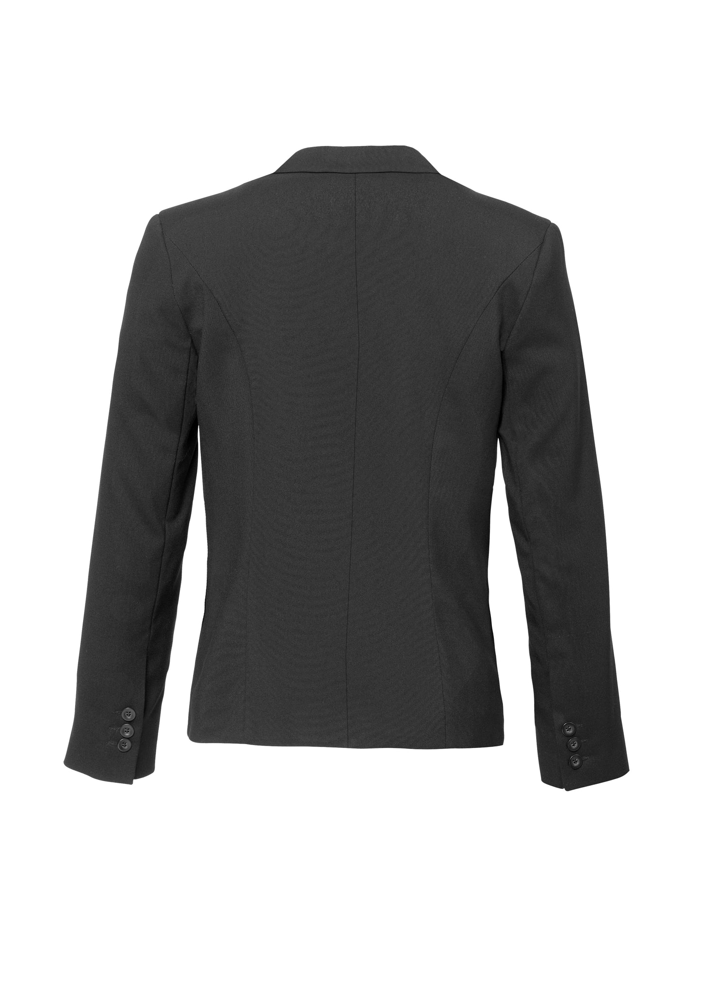 BIZ CORPORATES Womens Cool Stretch Short Jacket with Reverse Lapel 60113