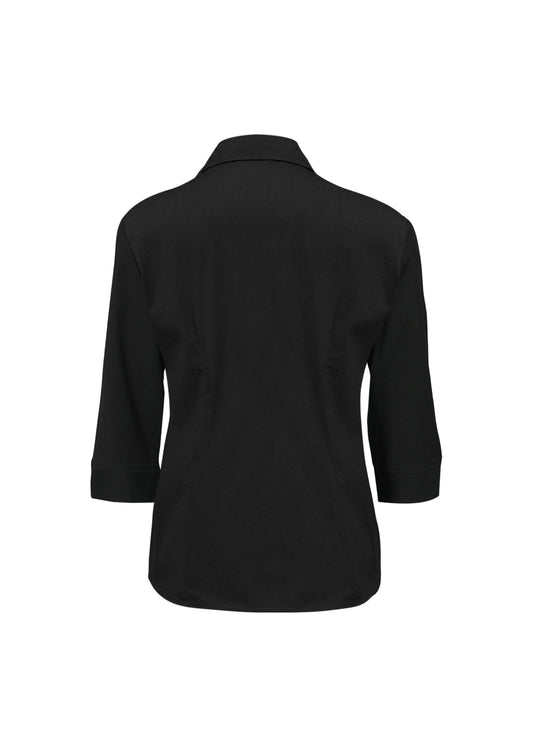 BIZ COLLECTION Womens Metro 3/4 Sleeve Shirt LB7300