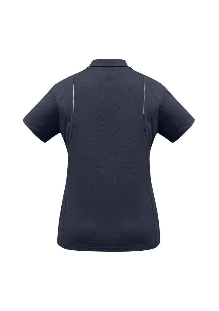 BIZ COLLECTION Womens United Short Sleeve Polo P244LS