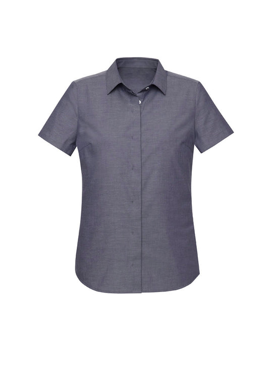 BIZ CORPORATES Womens Charlie Short Sleeve Shirt RS968LS