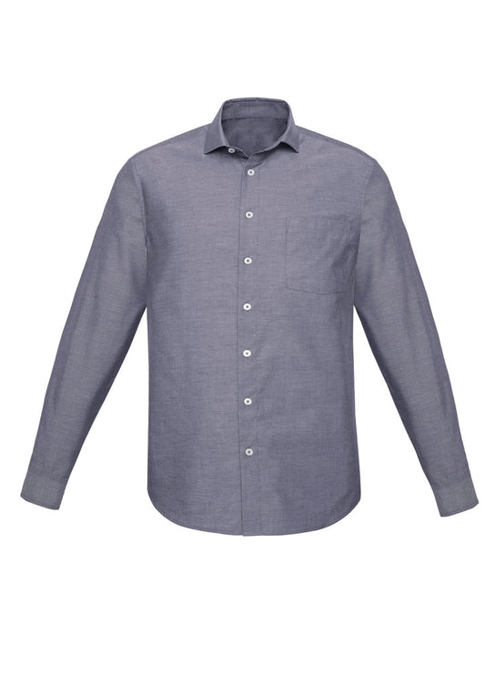 BIZ CORPORATES Mens Charlie Classic Fit Long Sleeve Shirt RS968ML
