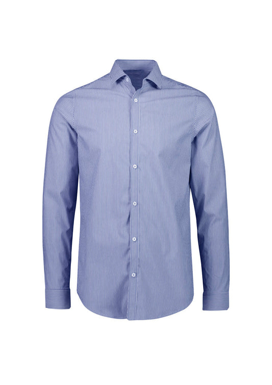BIZ COLLECTION Mens Conran Tailored Long Sleeve Shirt S337ML