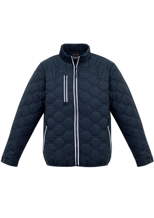 SYZMIK Unisex Hexagonal Puffer Jacket ZJ420