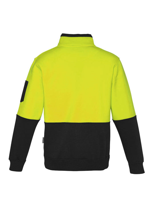 SYZMIK Unisex Hi Vis 1/2 Zip Pullover ZT476
