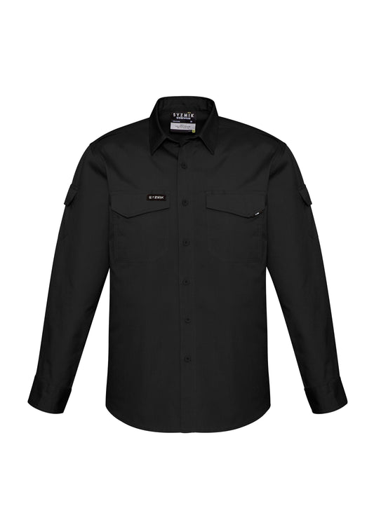 SYZMIK Mens Rugged Cooling Long Sleeve Shirt ZW400