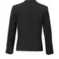 BIZ CORPORATES Womens Comfort Wool Stretch Short Jacket with Reverse Lapel 64013