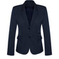 BIZ CORPORATES Womens Comfort Wool Stretch 2 Button Mid Length Jacket 64019