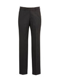 BIZ CORPORATES Mens Cool Stretch Flat Front Pant (Stout) 70112S