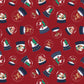 BIZ CARE Unisex Christmas Scrub Top C603U