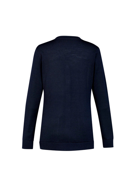 BIZ CARE Womens Button Front Knit Cardigan CK045LC