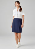 BIZ CARE Womens Comfort Waist Skort CL145LS