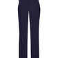 BIZ CARE Mens Comfort Waist Flat Front Pant CL958ML