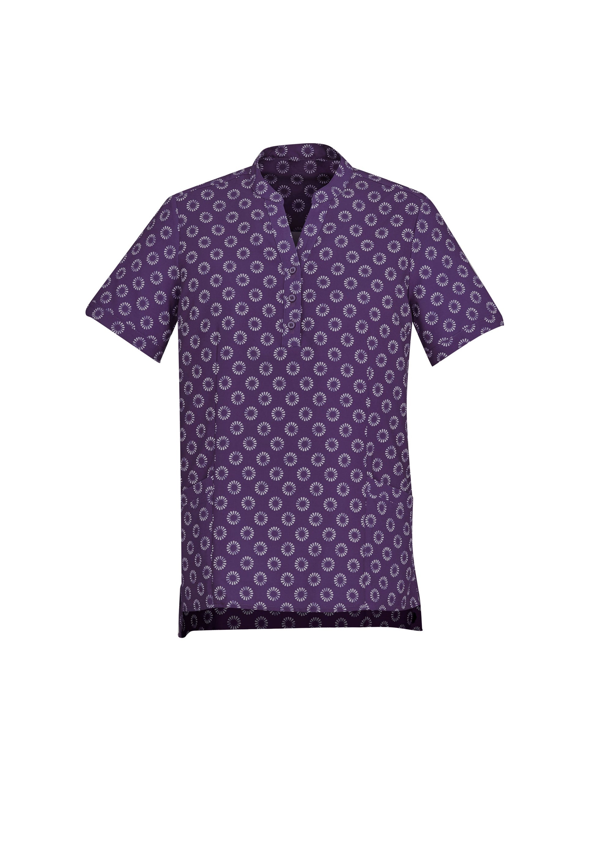 BIZ CARE Womens Florence Daisy Print Tunic CS950LS
