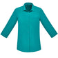 BIZ CARE Womens Florence Plain 3/4 Sleeve Shirt CS951LT