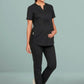 BIZ CARE Womens Rose Tunic Scrub Top CST243LS
