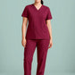 BIZ CARE Womens Avery V-Neck Scrub Top CST941LS