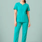 BIZ CARE Womens Avery Round Neck Scrub Top CST942LS