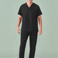 BIZ CARE Unisex Pulse V-Neck Scrub Top CU544US