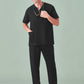 BIZ CARE Unisex Pulse V-Neck Scrub Top CU544US
