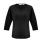 BIZ COLLECTION Womens Lana 3/4 Sleeve Top K819LT