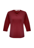 BIZ COLLECTION Womens Lana 3/4 Sleeve Top K819LT