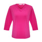 BIZ COLLECTION Womens Lana 3/4 Sleeve Top K819LT