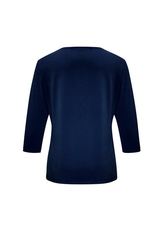 BIZ COLLECTION Womens Lana 3/4 Sleeve Top K819LT