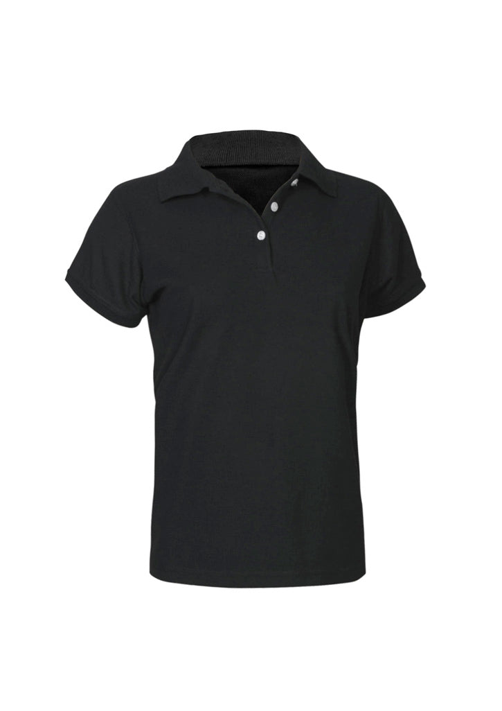 BIZ COLLECTION Womens Neon Short Sleeve Polo P2125