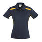 BIZ COLLECTION Womens United Short Sleeve Polo P244LS