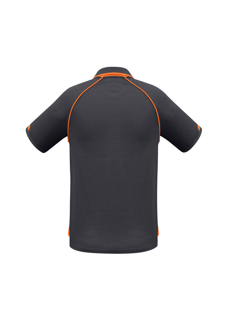 BIZ COLLECTION Mens Fusion Short Sleeve Polo P29012