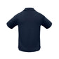BIZ COLLECTION Mens Micro Waffle Short Sleeve Polo P3300