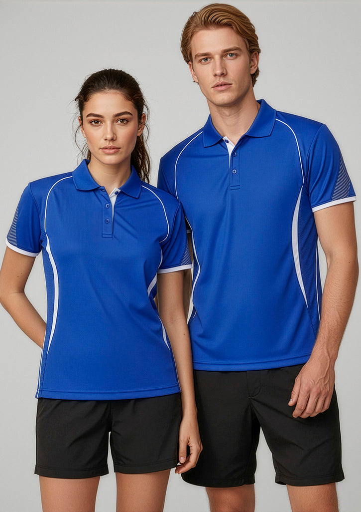 BIZ COLLECTION Mens Razor Short Sleeve Polo P405MS