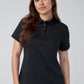 BIZ COLLECTION Womens Lotus Short Sleeve Polo P515LS
