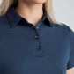BIZ COLLECTION Womens Lotus Short Sleeve Polo P515LS