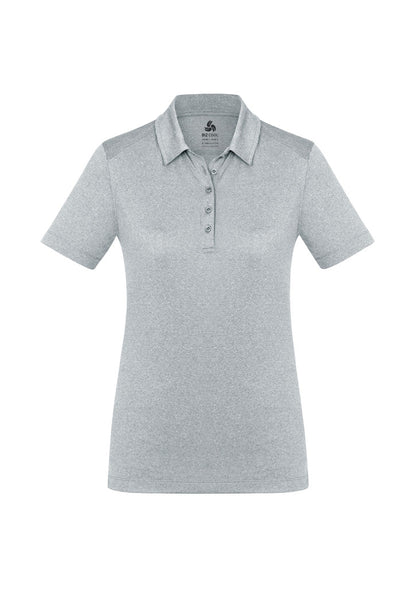 BIZ COLLECTION Womens Aero Short Sleeve Polo P815LS