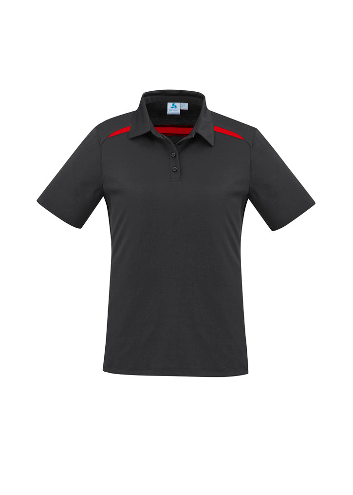 BIZ COLLECTION Womens Sonar Short Sleeve Polo P901LS