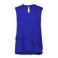 BIZ CORPORATES Womens Seville Sleeveless Layered Blouse RB260LN