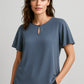 BIZ CORPORATES Womens Vienna Short Sleeve Blouse RB261LS