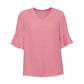 BIZ CORPORATES Womens Aria Fluted Sleeve Blouse RB966LS