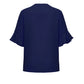 BIZ CORPORATES Womens Aria Fluted Sleeve Blouse RB966LS