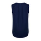 BIZ CORPORATES Womens Estelle Sleeveless Pleat Detail Blouse RB973LN