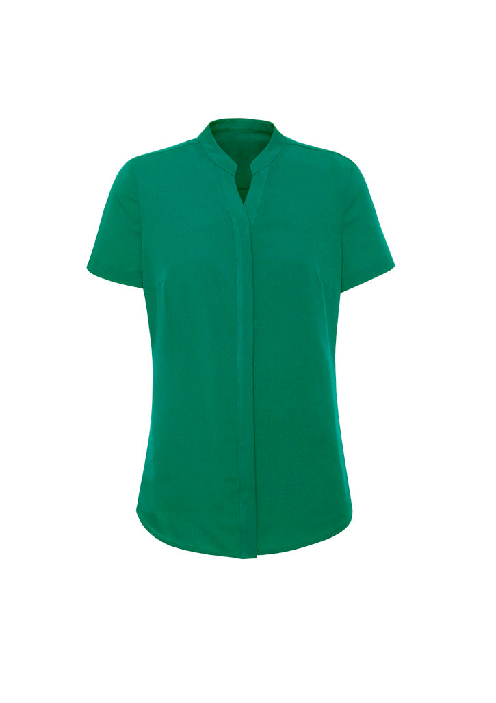 BIZ CORPORATES Womens Juliette Short Sleeve Blouse RB977LS