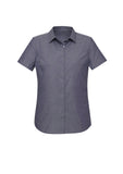 BIZ CORPORATES Womens Charlie Short Sleeve Shirt RS968LS