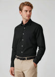BIZ CORPORATES Mens Charlie Classic Fit Long Sleeve Shirt RS968ML