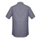 BIZ CORPORATES Mens Charlie Classic Fit Short Sleeve Shirt RS968MS