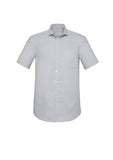 BIZ CORPORATES Mens Charlie Classic Fit Short Sleeve Shirt RS968MS