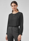 BIZ CORPORATES Womens Evelyn Long Sleeve Blouse RU569LL