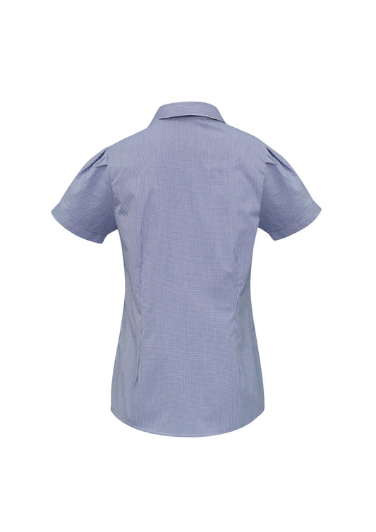 BIZ COLLECTION Womens Edge Short Sleeve Shirt S267LS