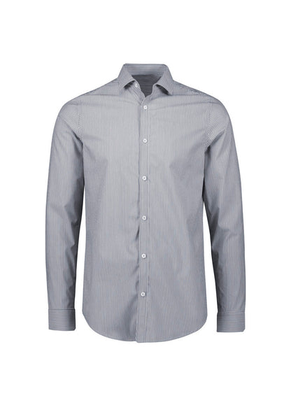 BIZ COLLECTION Mens Conran Tailored Long Sleeve Shirt S337ML