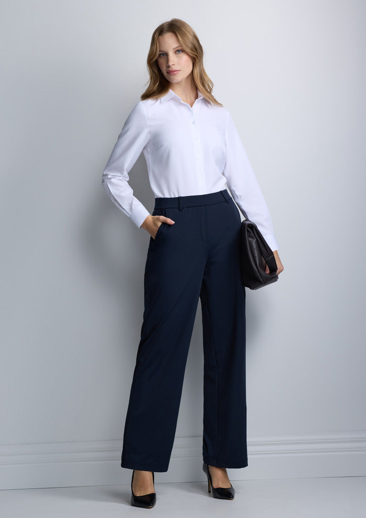 BIZ COLLECTION Quick Dry Movement Womens Long Sleeve Shirt S629W